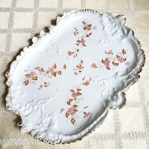 Leonard, Vienna Austria porcelaine platter.